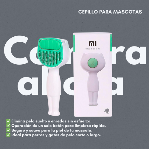CEPILLO PARA MASCOTAS TIPO VORTICE